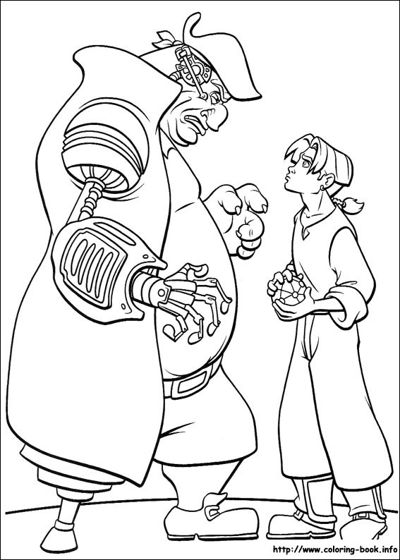 Treasure Planet coloring picture